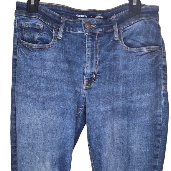 Old Navy 12 Rockstar Super Skinny Mid Rise Jeans - Picture 3 of 7